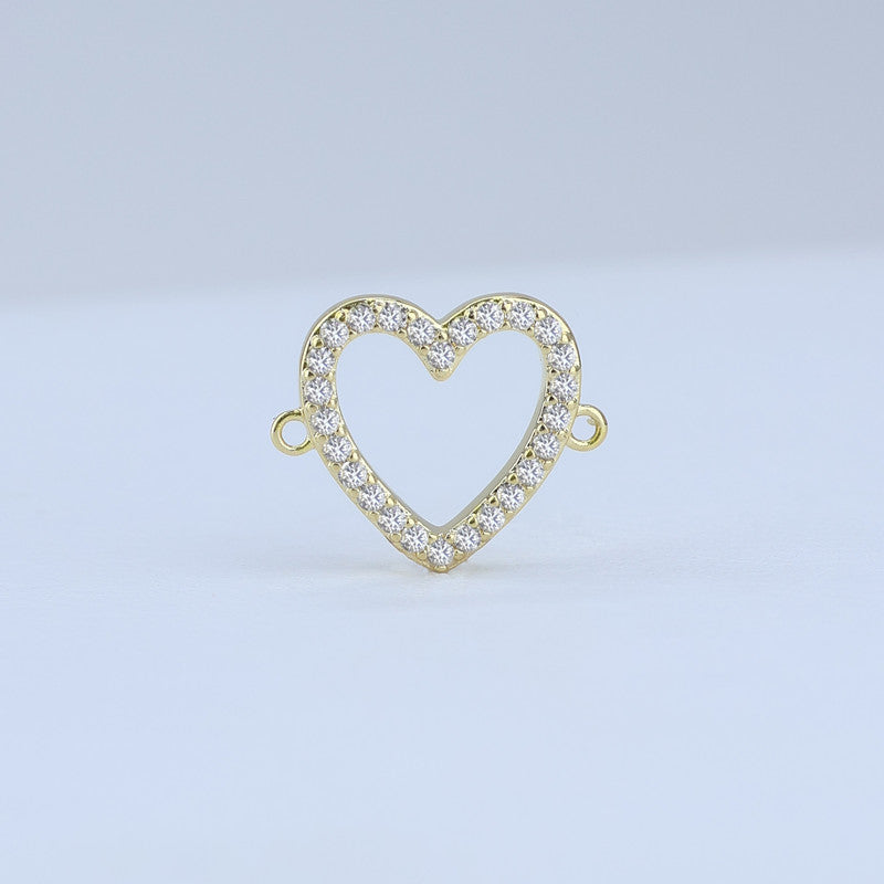 SEPARADOR CORAZON BORDE DIAMANTADO 14*12MM 714125