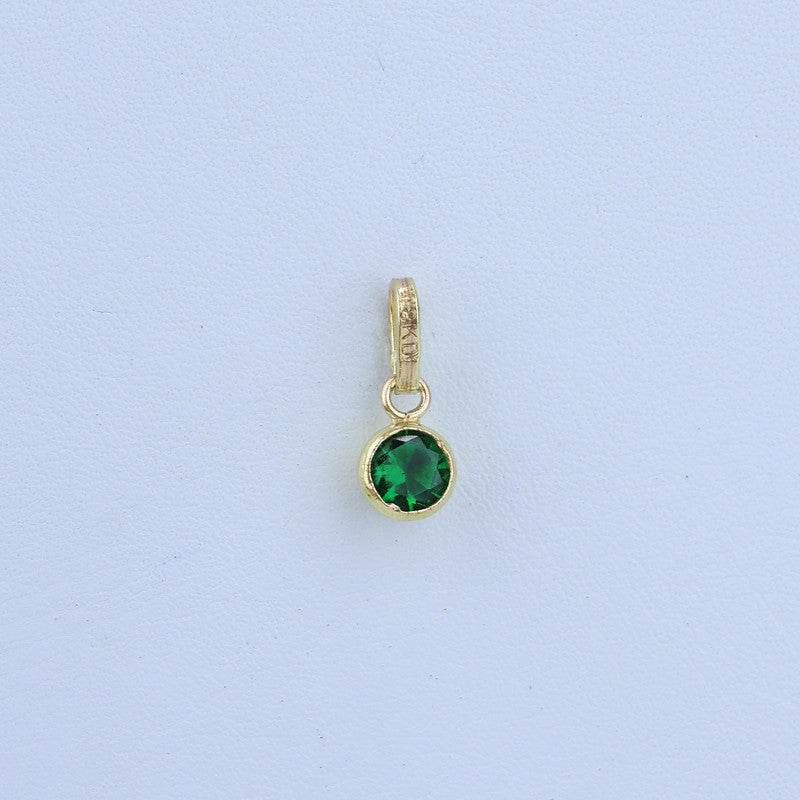 Dije Circon Verde 5mm