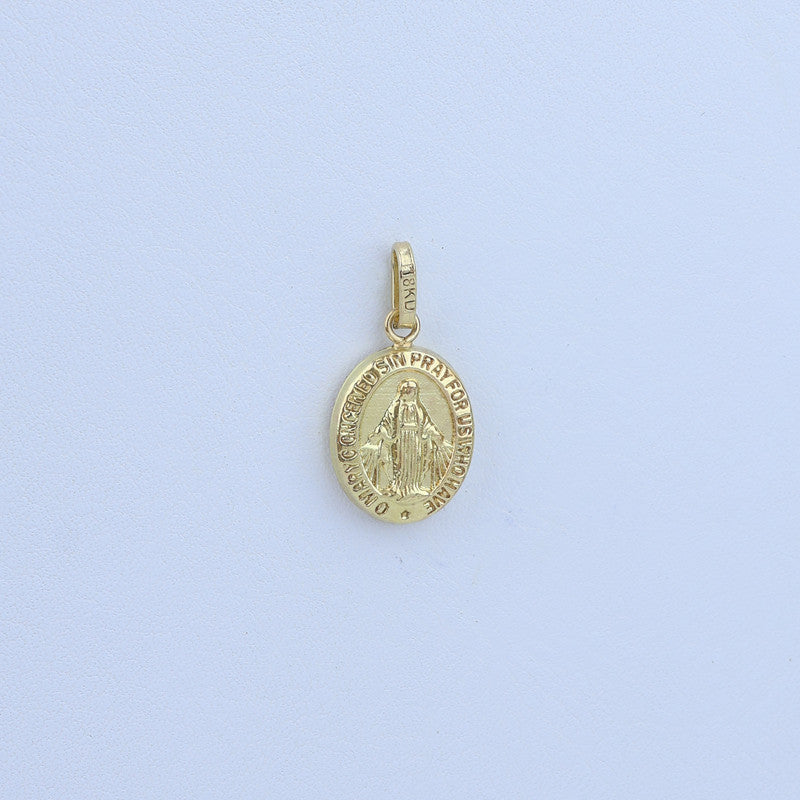 Dije Virgen Milagrosa 12mm