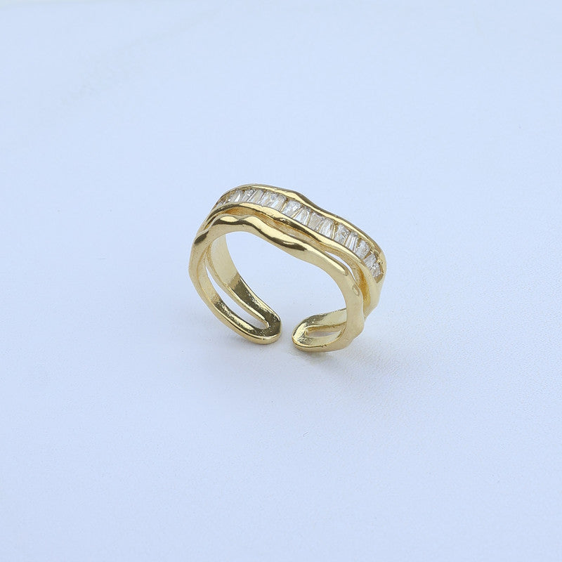 ANILLO AJUSTABLE TIPO BAGUETTE 701054 - 5880