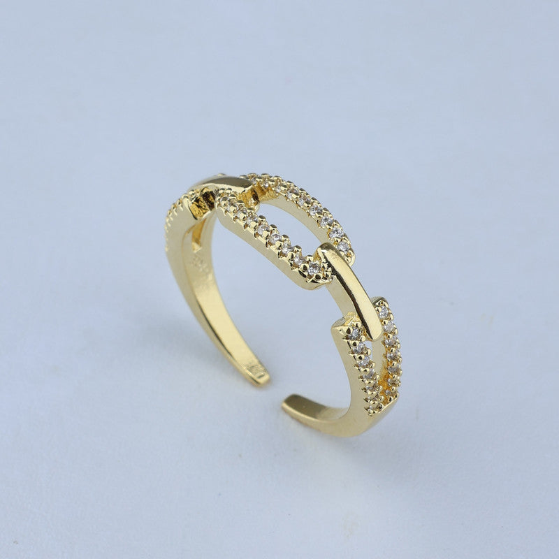 ANILLO AJUSTABLE ESLAVONES PAVE 701086