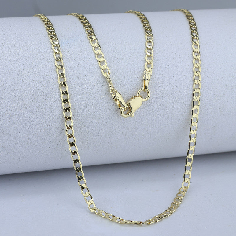 CADENA CUBANA PLANA 2.5MM*50CM 703648