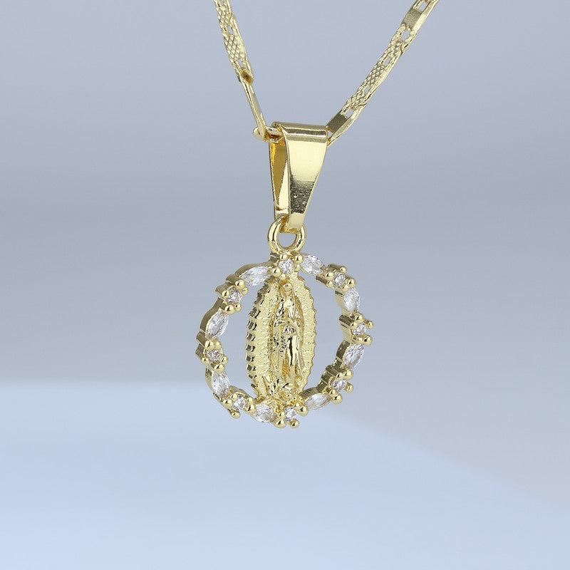 DIJE MILAGROSA BORDA DETALHES CHANF 811-P-5921 - 6493