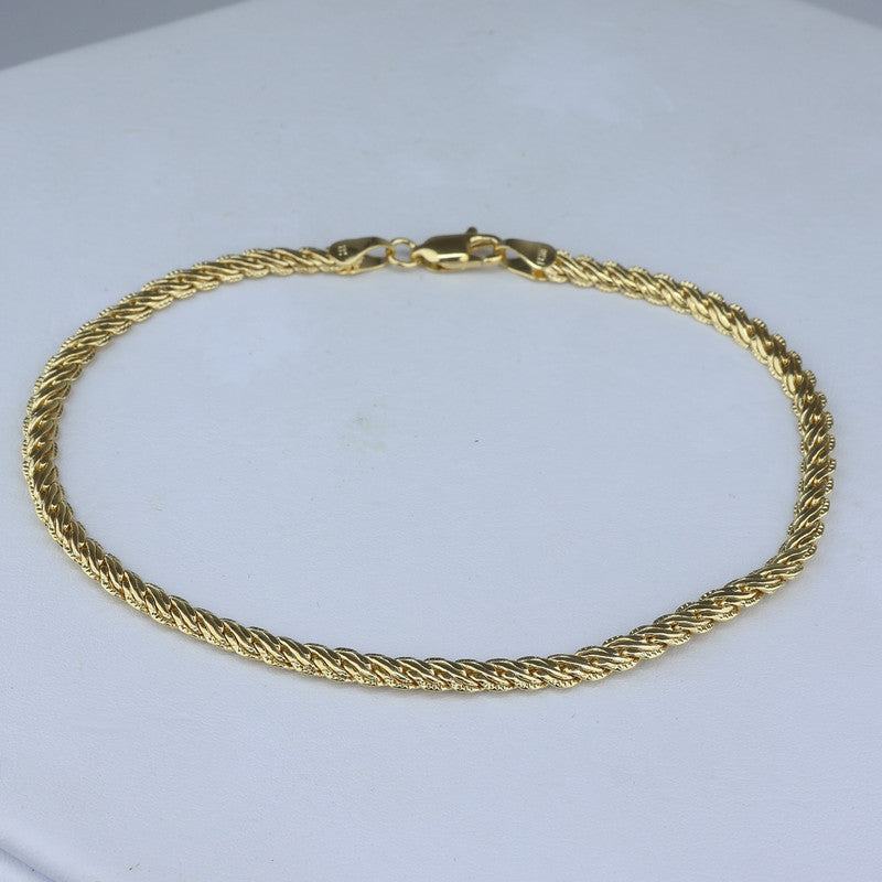 PULSERA TRENSA BORDE TROQUELADO 4MM*21CM 708397 - 6744