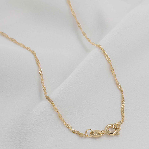 CADENA SINGAPUR 1MM 50CM 703120A209 - 3718