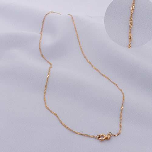 CADENA SINGAPUR 1MM 45CM 703154A209 - 3193