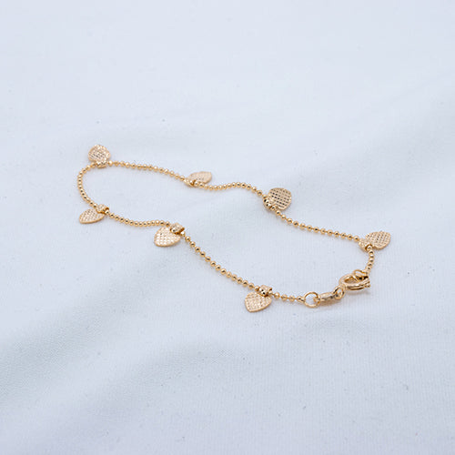 PULSERA MILITAR LAMINA CORAZON 18CM 708206A205