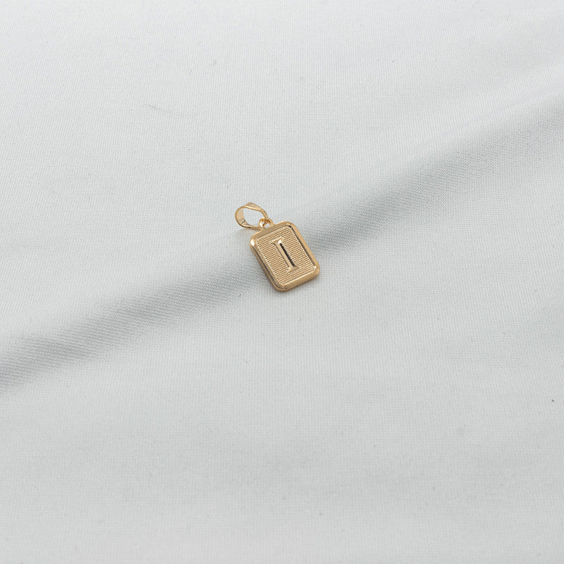 DIJE PLACA LETRA I 706224A303