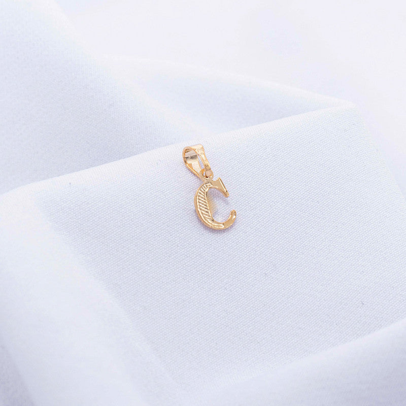 DIJE LETRA C REMARCADA 706426A303