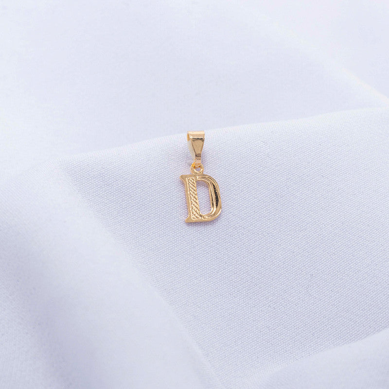 DIJE LETRA D REMARCADA 706427A303