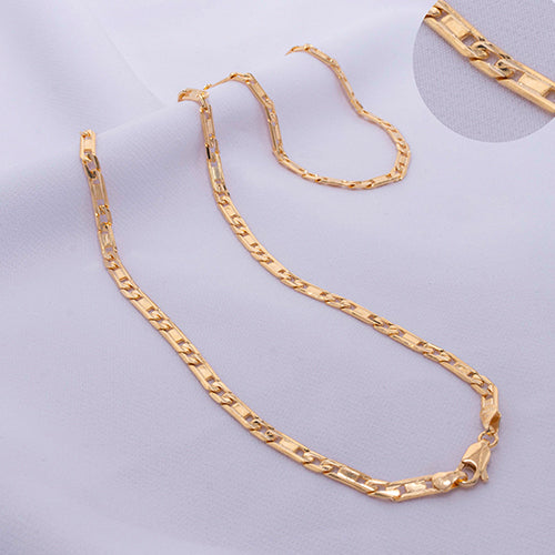 CADENA ESPEJO ESLABON TROQUELADO 4MM 65CM 703518A212