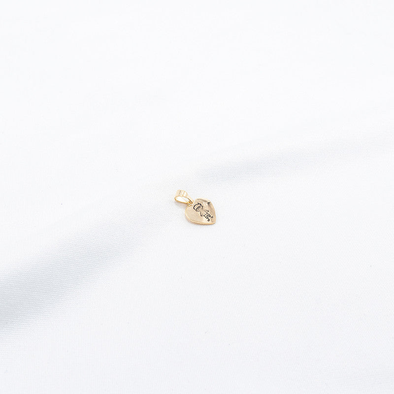 DIJE LAMINA CORAZON NINO 706079A105