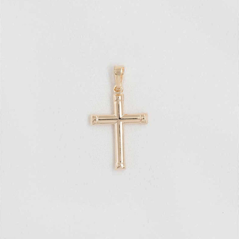 DIJE CRUZ CILINDRICA 14MM 706086A201