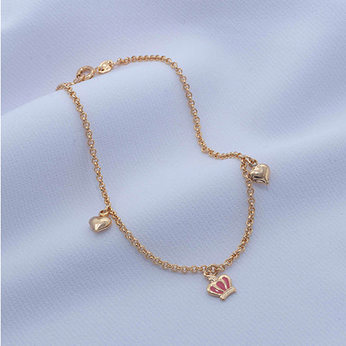 TOBILLERA CORAZON CORONA 25CM 709099A206 - 3305