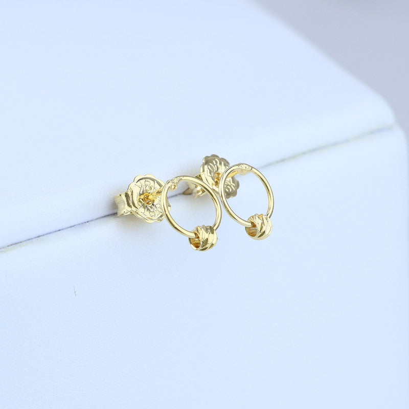 TOPO ARO MINI HOOP BALIN DIAMANTADO 3MM 711554