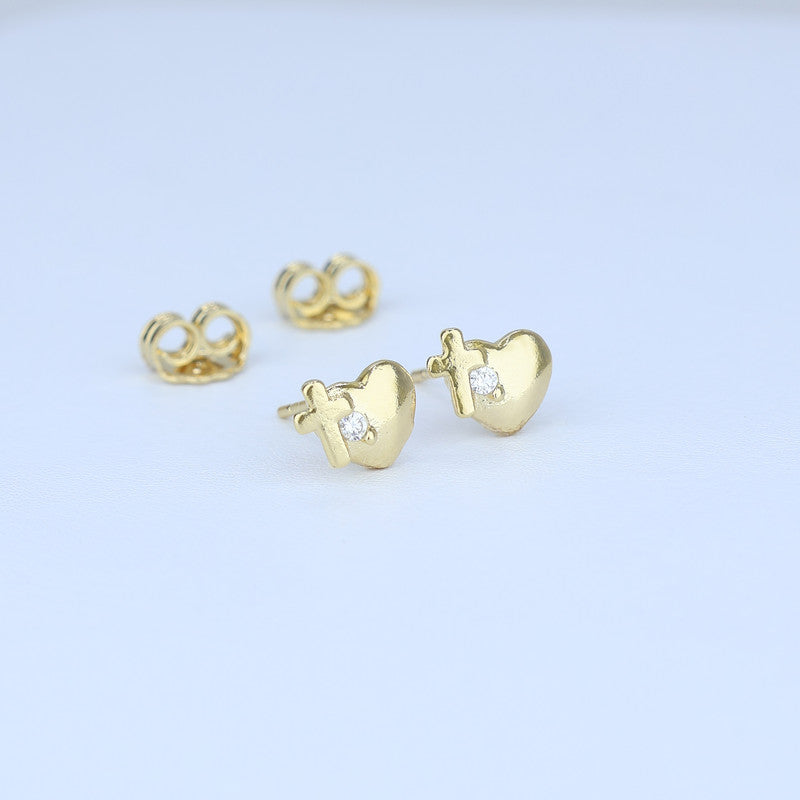 TOPO CORAZON/CRUZ/ZIRCON 7*6MM 711542 - 6092