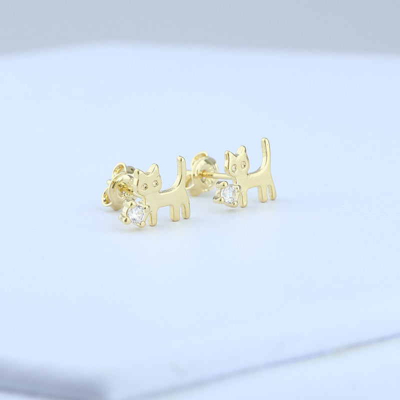 TOPO FIGURA GATO ZIRCON 9*7MM 711551 - 6060