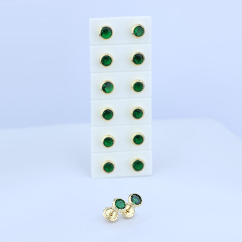 Topos Zircon Verde 6mm