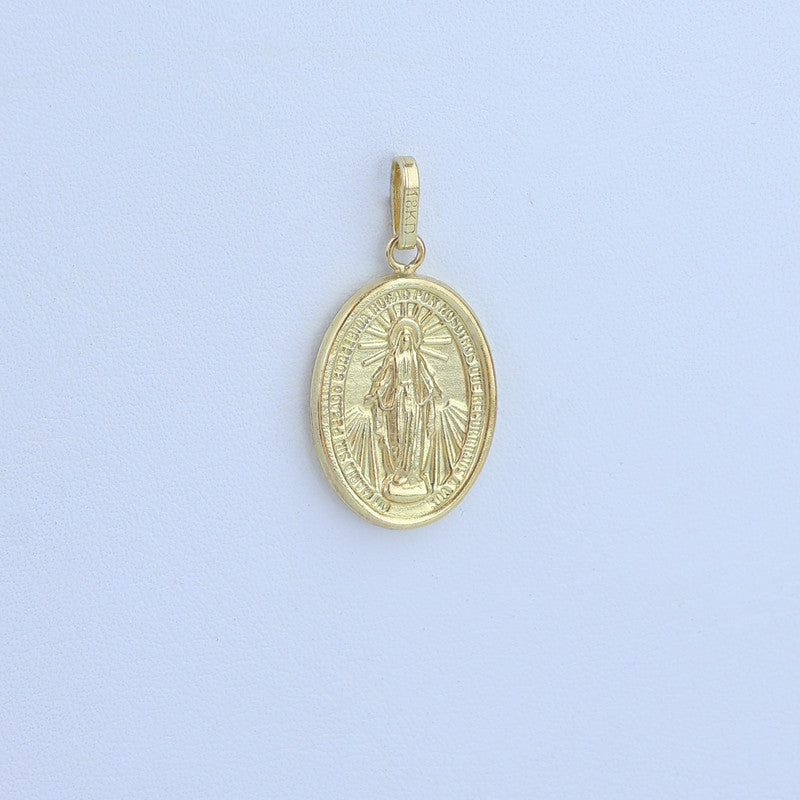 Dije Virgen Milagrosa 18mm