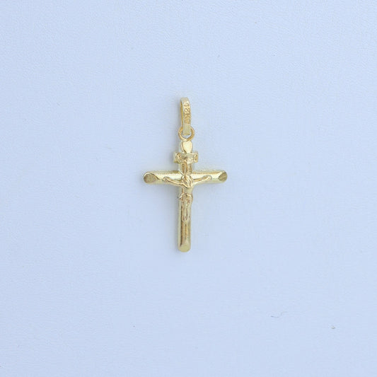 Dije cruz devastada 25mm