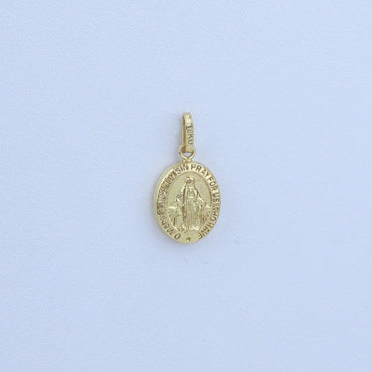 Dije Virgen Milagrosa 12mm