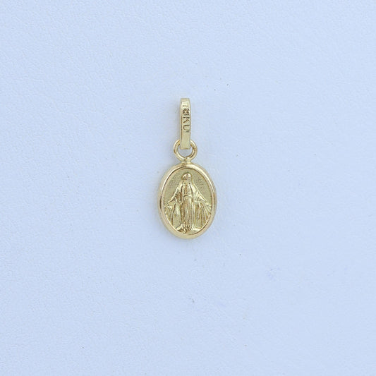 Dije Virgen Milagrosa 8mm