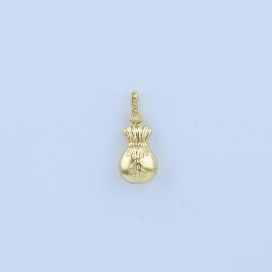 Dije Bolsa de Dinero 12mm