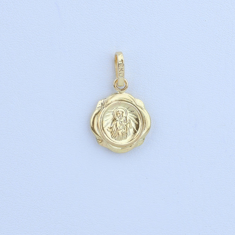 Dije virgen del Carmen 12mm