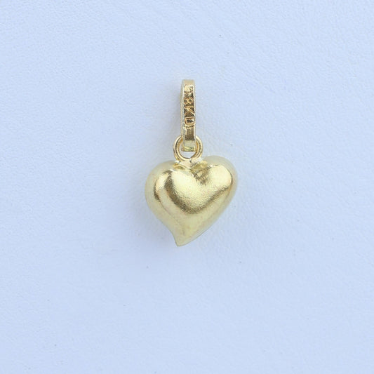 Dije corazon soplado 8mm