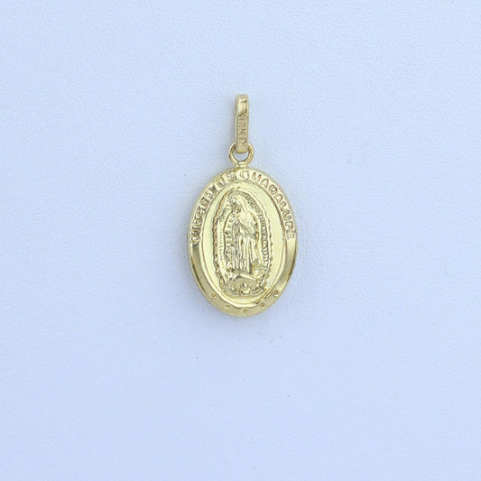 Dije Virgen de Guadalupe 17mm