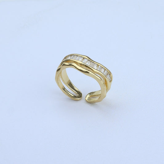 ANILLO AJUSTABLE TIPO BAGUETTE 701054