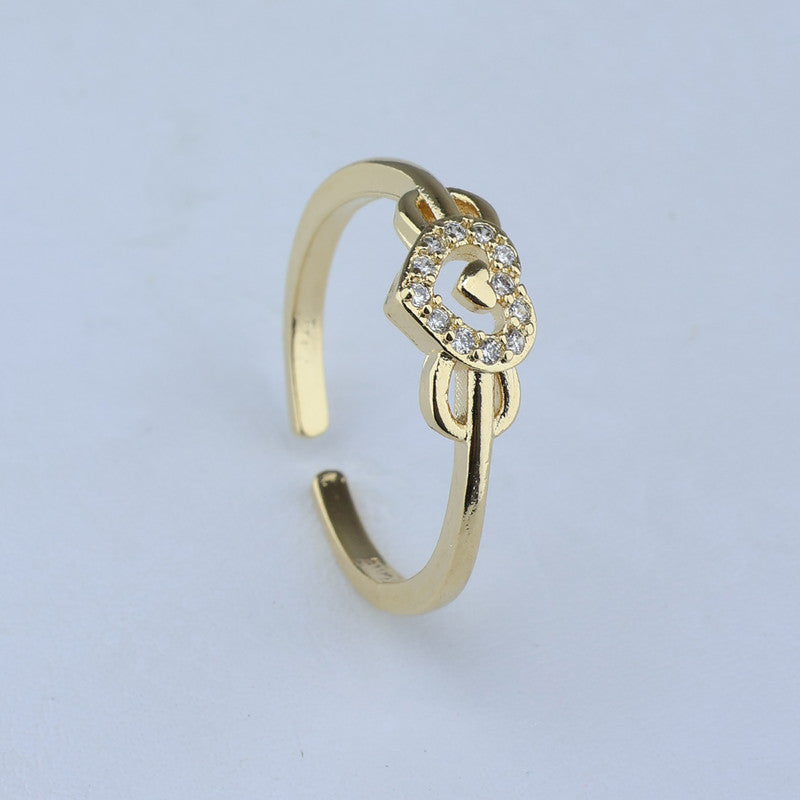 ANILLO AJUSTABLE CORAZON COQUETE 701110