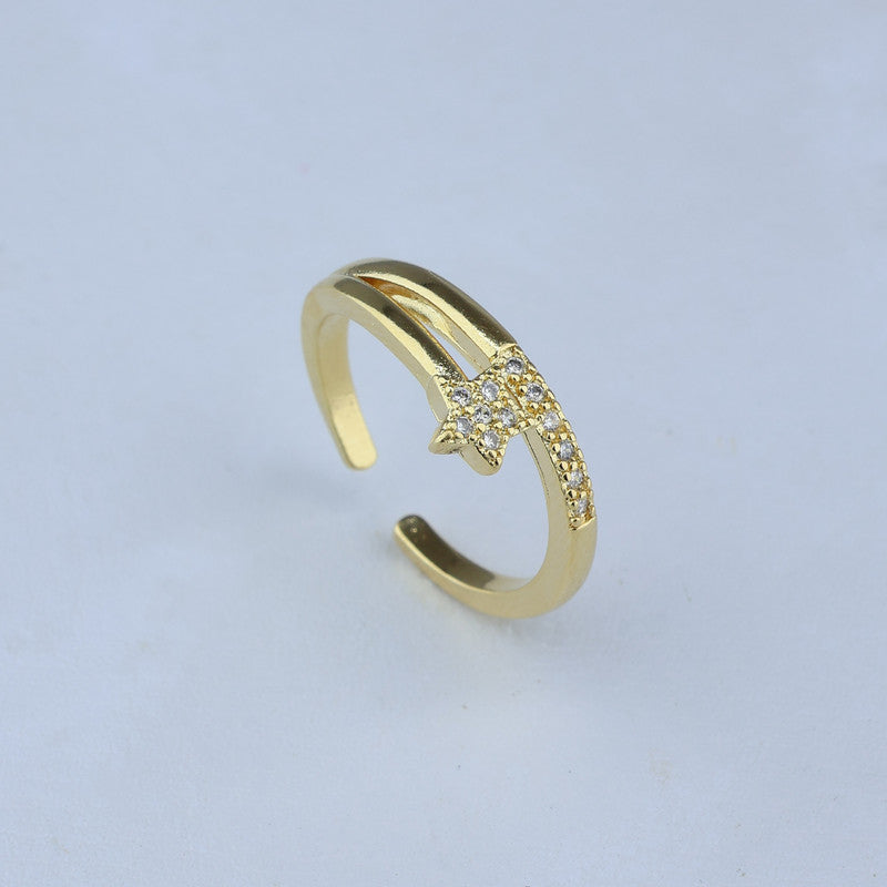 ANILLO AJUSTABLE ESTRELLA ZIRCONES 701079