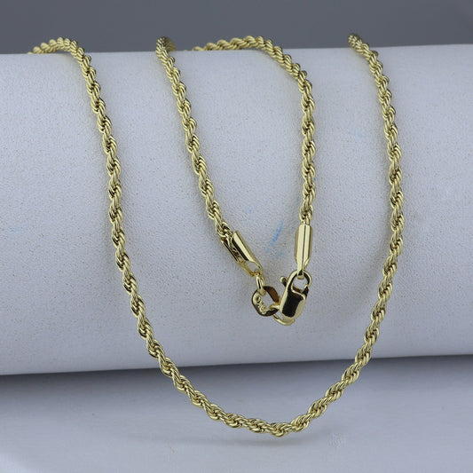 CADENA LAMINADA 18KD LAZO 2MM-60CM CAV 381/60