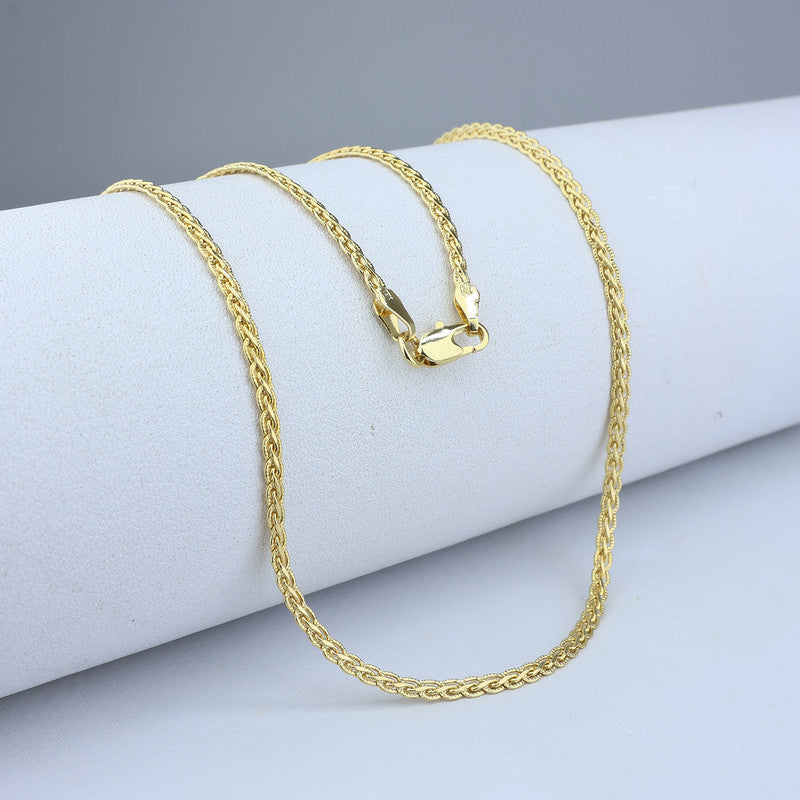 CADENA TRENSA DIAMANTADA 2MM 60CM 703555 - 2771