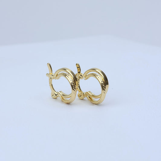 CANDONGA ARO DOBLE LISO/TROQUELADO 13*14MM 705190