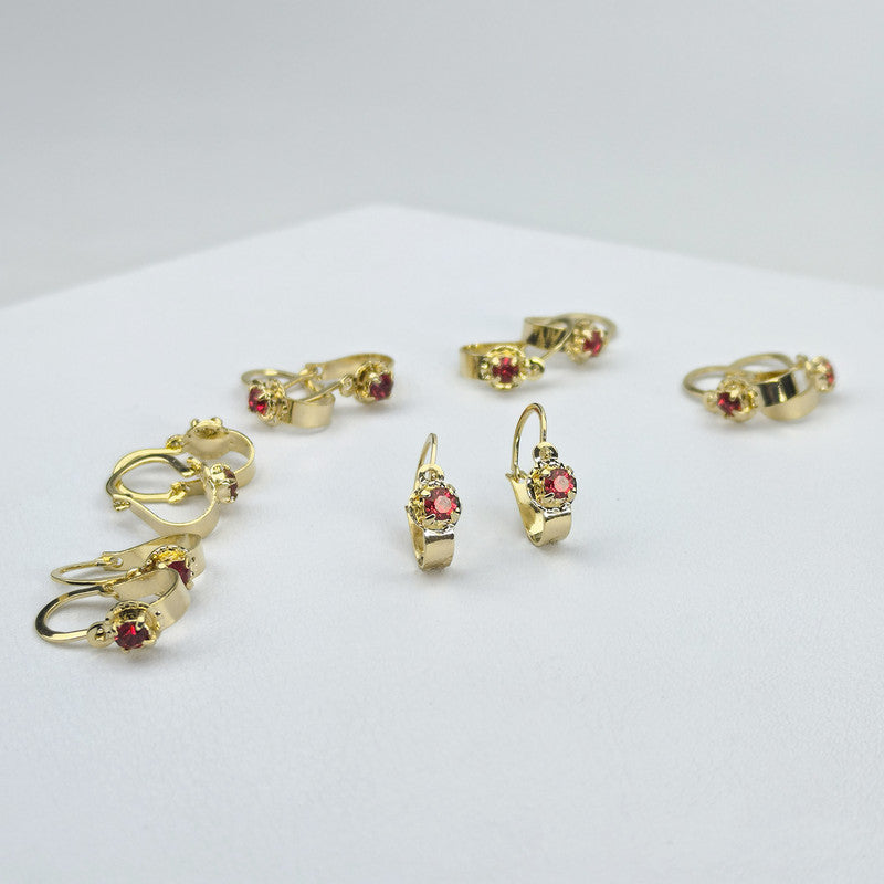 CANDONGA CURVA/ZIRCON RUBI 11*15MM 705252