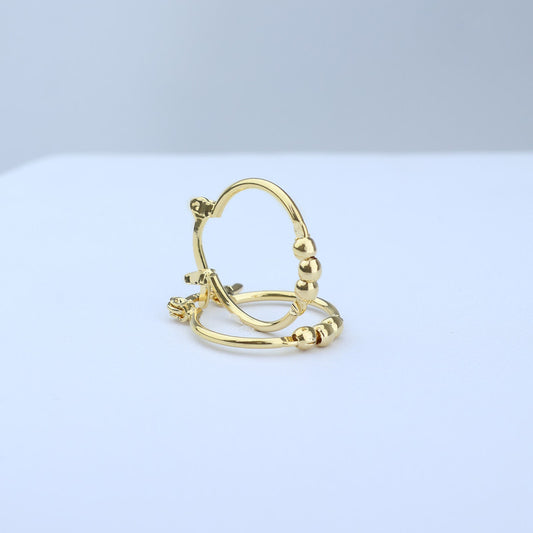 CANDONGA HILO TROQUELADO 14*27MM G2MM BALIN 5MM 705220