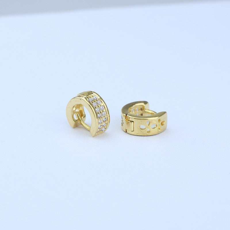 CANDONGA HOGGIE 2LINEAS MICROSWAROVSKI FLOR TACHADA 9*8MM 705182