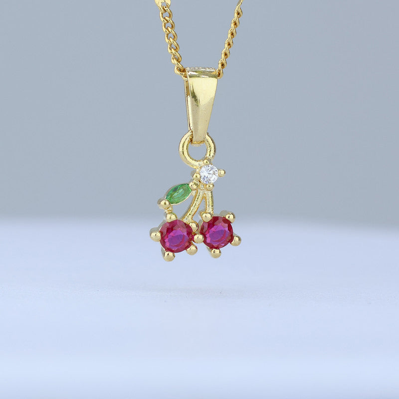 DIJE CEREZA SWAROVSKI 16*8MM 706672