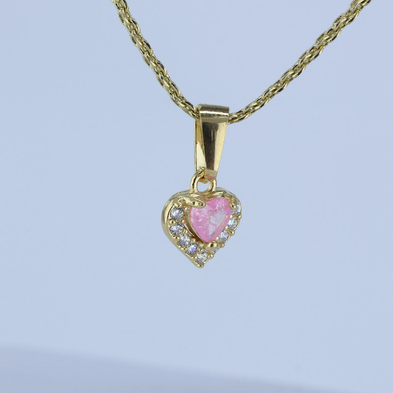 DIJE CORAZON CENTRO AMATISTA CON HALO 13*7.7MM 706857
