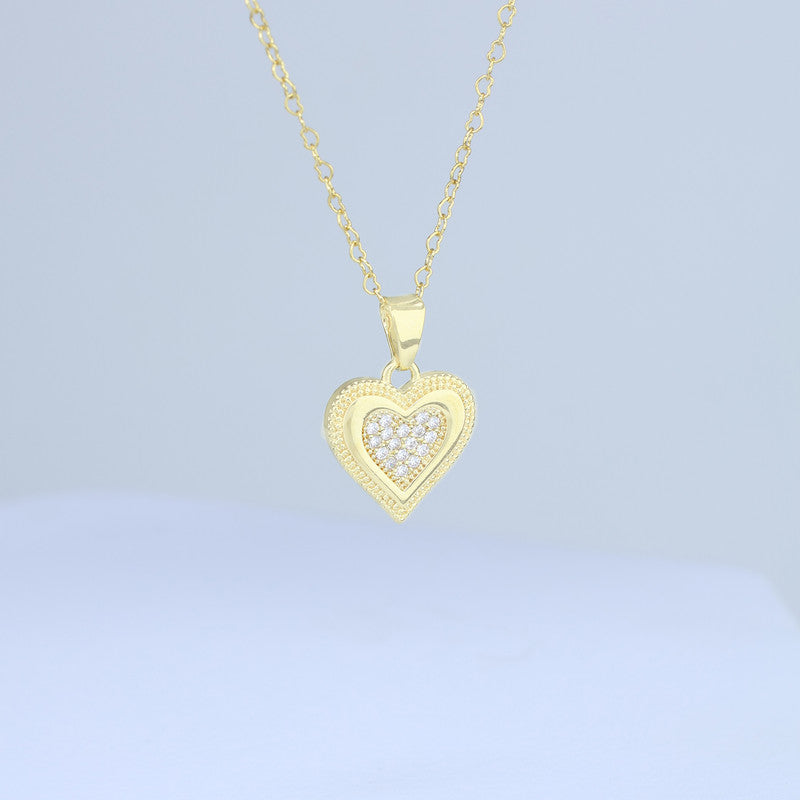 DIJE CORAZON CRISTAL BORDE DETALLES LT 13*20MM 706766 - 6384