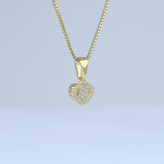 DIJE CORAZON ZIRCONES 706774 - 6347