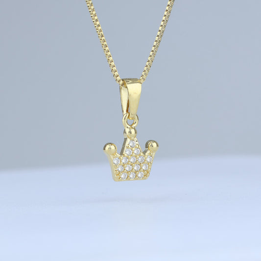 DIJE CORONA DIAMANTADA 15*9MM 706775 - 6314