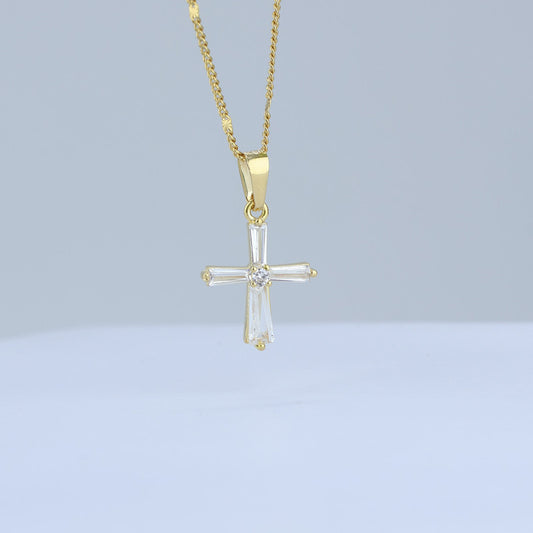 DIJE CRUZ CRISTAL 22*13MM 706677