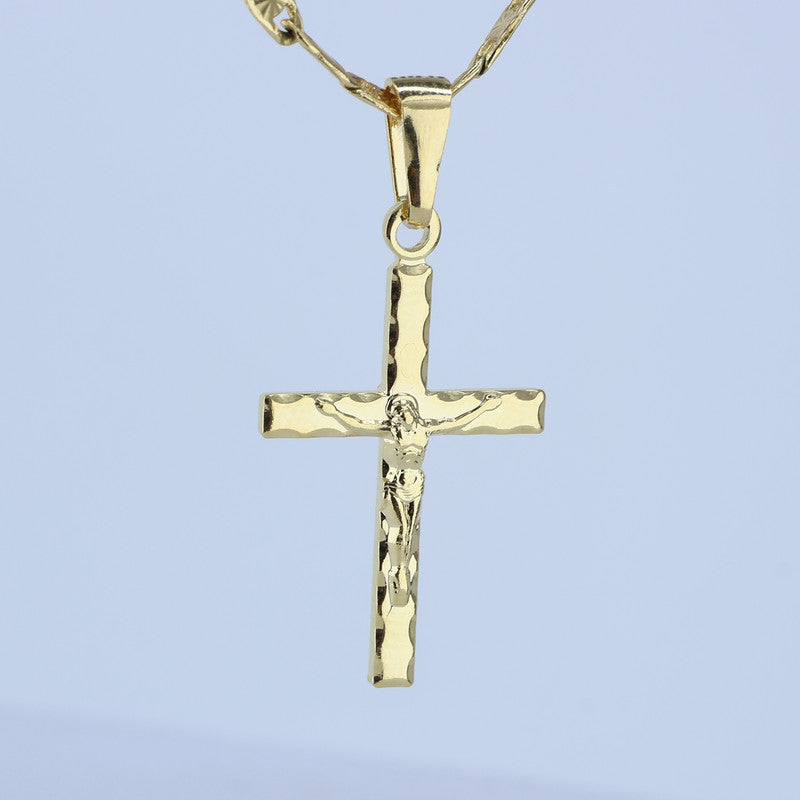 DIJE CRUZ CRISTO RELIEVE 27*14MM 706340