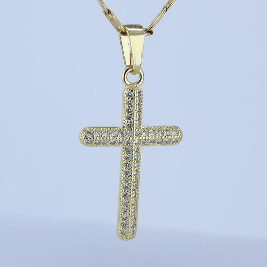 DIJE CRUZ DIAMANTADA 31*15.5MM 706853