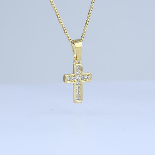 DIJE CRUZ ZIRCONES 15MM 706779 - 6327