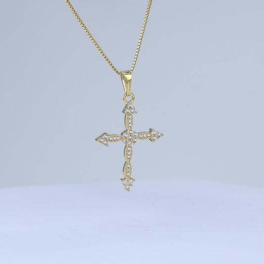 DIJE CRUZ ZIRCONES 28MM 706780 - 6328