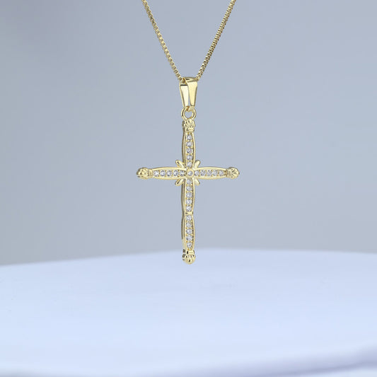 DIJE CRUZ ZIRCONES 33MM 706782 - 6345